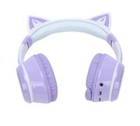 Sorandy Auriculares Inalámbricos, Auriculares para Juegos Bluetooth 5.3 con Luces LED Multicolores y Sonido de Concierto en Vivo, Ideales para PC, Smartphone, Tableta y Computadora de Escritorio
