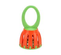 Sorandy Baby Cage Bell Ratch, Handbell Orff Percusion Instrument Kid Educación Temprana Música Juguetes Baby Bell Shaker con Diseño de Ovalado para Entrenamiento Temprano