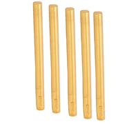 Sorandy Barra de Cera de Sellado Varillas de Sellado en Caliente de Primera Calidad para Sobres, Tarjetas, Manuscritos, 10 Unidades, Tamaño Dorado Bronce Rojo, 3,9 X 0,2 Pulgadas, para Bodas, (GOLD)
