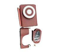 Sorandy Base de Cámara de Cuero PU con Cubierta de Cámara Cruzada de Protección contra Rayones para GR3/GR4, Diseño Elegante para Fotógrafos y Vloggers, Material de Cuero PU Vintage (Brown)