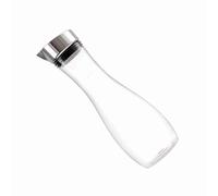 Sorandy Botella de Jugo de 1.2L, Botella de Agua Acrílica Transparente con Tapa, Construcción Resistente, Diseño Elegante, Tamaño 11.81x3.35x3.15 Pulgadas, para Restaurantes, Fiestas Caseras, Catering
