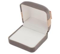 Sorandy Caja de Almacenamiento de Joyas para Propuesta, Caja de de de Joyería de Terciopelo Suave, Vitrina de Soporte de Joyería para Aretes, Pernos, Gemelos, de Almacenamiento de Organizadores