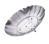 Sorandy Cesta Vaporera Extensible de Acero Inoxidable Duradera, Perfecta para Cocinar Verduras Al y Más, 1 Unidad (Medio)