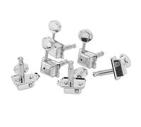 Sorandy Clavijas de Afinación de Cuerdas de 6 Piezas, Clavijas de Afinación de Guitarra de Metal, Kit Completo de Accesorios de Montaje con Ajuste Seguro, Ideal para Reemplazo de Guitarra Eléctrica
