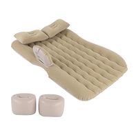 Sorandy Colchoneta para Coche con Bloques de Seguridad, 132 X 80cm para | Material de PVC, bomba eléctrica de 12 V, adecuada para sedanes, reducción de ruido, uso en camping