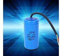 Sorandy Condensador CD60 250V 100uf Componente Electrónico a Prueba de Explosiones para Refrigeradores Aires Acondicionados 100 X 50 Mm