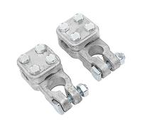 Sorandy Conectores de Terminales de Batería de 3 Vías Estilo de Abrazadera de para Automóviles, Camiones, Vehículos Recreativos, Metal Duradero, Paquete de 2