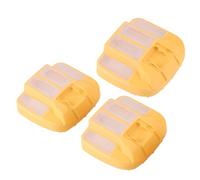 Sorandy Conjunto de Filtro de Aire para Motosierra, Duradero, Diseñado para Eliminación de Polvo, para 545 550XP / XPG y CS2252 CS2253 WH, Material ABS, 3 Unidades