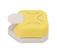 Sorandy Cortador de Esquinas Mini Perforador de Papel Multiusos Portátil para Tarjetas de Visita y Proyectos de Bricolaje Amarillo 7,2 X 6 X 3,4 Cm