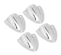 Sorandy Cubierta de Ventilación de Cables de Alambre Marino, 316 Ventilación de Almeja de Acero Inoxidable para Bote, del Ventilador del Orificio del Cable de Alambre de Almejas, Instalación Fácil