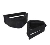 Sorandy Cubiertas para Pedales, 1 par de Correas de Lona con Cierres de Doble Gancho y Bucle, Cubiertas Protectoras Antideslizantes para Pies con Ajuste Seguro, Ideales para Seguridad en Bicicleta de