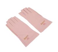 Sorandy de Protección para Manicura con Costuras Finas, para Decoración de Uñas con Protección UV para Manos Más Frías, Adecuados para Secado de Gel de Uñas, Fibra de Algodón de Tamaño Mediano