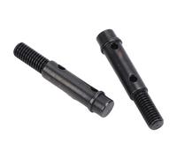 Sorandy Eje de Transmisión del Eje del Trozo del Portal Trasero Delantero de Carreras para VP F10, de Transmisión Corto del Trasero RC a Escala 1/10, de Aleación para Coche Trepador de Control