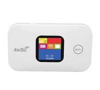 Sorandy Enrutador 4G LTE con Ranura de Tarjeta SIM, Punto de Acceso Móvil WiFi con Pantalla de Color LCD, Conecta hasta 10 Dispositivos, 150Mbps Inteligentes, Punto de Acceso Móvil WiFi de 2100