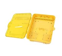 Sorandy Estación de Bloqueo y Etiquetado, Caja LOTO Portátil para Montaje en Pared con Puerta Transparente para Almacenamiento y Organización de Candados, Estaciones de Trabajo