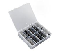 Sorandy Etiqueta Engomada del Arte del Clavo a Cuadros Elegante Seguro DIY Hogar y Salón de Uñas Suministros para Mujeres, 1 Caja Pegatinas de Uñas de Tablero de Ajedrez Blanco y Negro