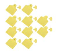 Sorandy Etiquetas de Oídos de Ganado de 10 Piezas, TPU Impermeable 860-960MHz UHF U9 CHIP ELECTROL TAGE ELECTRAL Animal, Seguimiento de Gestión de Animales para Ovejas, Cabras, Perro, Ganado, Cerdo