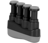 Sorandy Fortalecedor de Dedos, Ejercitador Ergonómico de Agarre Manual de Silicona, Ejercitador de Resistencia de 5 Libras, Ideal para Guitarra, Piano, Ukelele, bajo, Saxofón y Violín (BLACK)