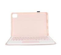Sorandy Funda con Teclado para Tableta Mi Pad 5 de 11 Pulgadas, Delgada y Liviana con Panel Táctil para Escribir de Manera Eficiente para Viajeros de Oficina y Estudiantes ABS + TPU (Pink)