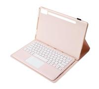 Sorandy Funda con Teclado, TB370FU TB371FC BT Connection, Soporte de TPU de 12,7 Pulgadas con Teclado Táctil y Soporte para Lápiz Táctil Extraíbles Magnéticamente para Tab P12 (Pink)