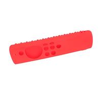 Sorandy Funda Protectora Duradera para Mando a Distancia Fire TV Stick Lite, Funda de Silicona Suave, Lavable con Cordón, Diseño Antideslizante (Rojo)