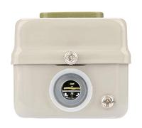 Sorandy Interruptor de Botón de Encendido/Apagado con Bloqueo Automático 3P CA 380 V 3,7 KW BS230B, Material Duradero, Larga Vida útil, para Circuito Eléctrico