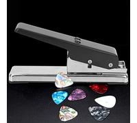 Sorandy Juego de Herramientas para Hacer Púas de Guitarra, Punzón de Metal Eficiente para Amantes de la Música, Compacto, 6,7x3,2x1,5 Pulgadas