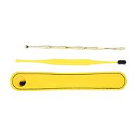 Sorandy Juego de Limpiador de Oídos, Cepillo Suave y Cuchara de Resorte, Herramientas para Eliminación de Cerumen y Limpieza Profunda, Juego de 2 Piezas de Doble Cabezal con Bolsa de Almacenamiento
