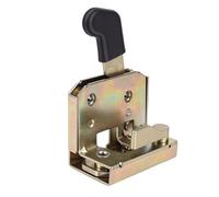 Sorandy Kit de Cerradura de Manija de Puerta de Metal para Tractor Versátil, Juego de Cerradura de Carretilla Elevadora Fuerte para Triciclos Eléctricos (Lado izquierdo)