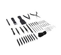 Sorandy Kit de Herramientas para Impresora 3D, Kit de Herramientas de Impresión de 49 Piezas con Herramienta de Desbarbado, Limas de Aguja para Taladro Manual, de para Modelado por Deposición Fundida,