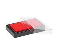 Sorandy Kit de Huella de bebé Set de Tareas sin Huellas sin Tinta Set Segura No Reutilizable para Recuerdos de Recién Nacidos, Recuerdos de Lavables (Tinta roja)