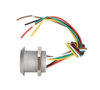 Sorandy Lector de Tarjetas a Prueba de Agua, Miniescáner Compacto de Control de Acceso, Interfaz Wiegand26/34 para Tarjetas ID/IC del de Seguridad (IC)