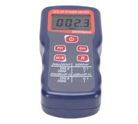 Sorandy Medidor de Energía Solar, Probador Digital de Energía Solar, Dispositivo de Medición de Luz con Función de Retención de Datos, Unidades W/m y Btu, Ideal para una Evaluación Precisa de la