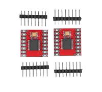 Sorandy Módulo de Accionamiento de Motor Placa Controladora de Controlador Dual Eficiente para Motor Paso a Paso de CC TB6612FNG con Protección contra Sobrecorriente para Aficionados y Entusiastas