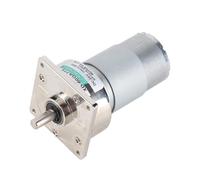 Sorandy Motor de Engranajes DC12V/24V 35W Velocidad Ajustable para Automatización del Hogar y Equipos de Oficina - Construcción Duradera de Engranajes de Metal (#10)
