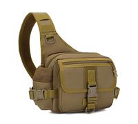 Sorandy Nylon Fishing Sling Pack for Anglers, Porta Equipos de Pesca para