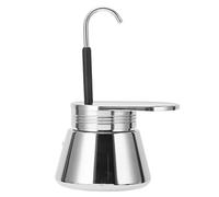 Sorandy Olla Moka de Un Solo Pico, Espresso de 1 Taza, Mini Máquina de Café de Acero Inoxidable, Italiana, Juego DIY para el Hogar (50ml)