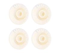 Sorandy Pandillas de Guitarra, 4 Pcs de 6 Mm de Agujeros de Montaje de 6 Mm Diámetro Interno de Tono de Tono de Volumen de Volumen de Pandilla de bajo con 1.0 * 0.5in para EPI Electric Guitar (#1)