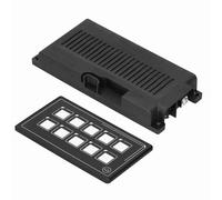 Sorandy Panel de Interruptor de Control con Módulo de Retroiluminación LED Táctil para Barco RV, Panel de Interruptor de Control de Membrana Impermeable IP67 para/iOS