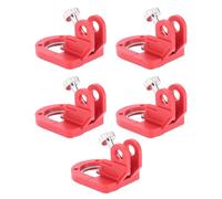 Sorandy Paquete de 12 Dispositivos de Bloqueo de Disyuntor, Kit de Bloqueo Unipolar con Fijación de Tornillo, Ideal para Disyuntores en Miniatura, Ancho de de 20 Mm, Compatible con OSHA