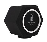 Sorandy Parabrisas de Micrófono, Cubierta de Esponja de Alta Densidad, Cabina de Aislamiento de Grabación Profesional para Voces y Optimización del Sonido