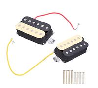 Sorandy Pastilla de Guitarra, Pastilla Humbucker de Doble Bobina con Imán de Cerámica, Sellada con Cera con Control de Volumen y Accesorios de Resorte de Tornillo, Ideal para Guitarra Eléctrica ST