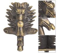 Sorandy Patas de Caja de Madera, Protector de Soporte de Esquina de Estilo Retro Nostálgico para Gabinetes, Cajones, Armarios, Joyeros, 8 Piezas de Aleación de Zinc de 3,9 X 2,9 Cm