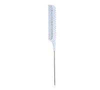 Sorandy Peine con Clip para Resaltar para Uso en Salón, Peine de Plástico Duradero para Burlarse y Frustrar para Unisex, Perfecto para Peinar y Separar el Cabello, 1 Paquete (Púrpura lavanda)