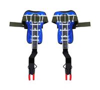 Sorandy Picos para Trepar árboles, Escaladores de Espuelas para árboles con Revestimiento de PVC con Núcleo de Acero, Picos de Altura Ajustable de 15,4 a 17,7 Pulgadas para Recolección de Frutas,