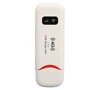 Sorandy Punto de Acceso WiFi Móvil, Enrutador WiFi Portátil USB 4G LTE, Punto de Acceso WiFi de Alta Velocidad para Viajes, Dongle de Bolsillo de Módem USB, Compatible con Red B1/B3/B5