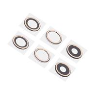 Sorandy Reemplazo de Cristal de Lente de Cámara Trasera de 6 Piezas/2 Juegos para iOS 15 Pro con Adhesivo Preinstalado y Kit de Herramientas de Reparación, Manual de Instalación Incluido