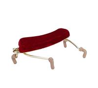 Sorandy Reposabrazos Ajustable para Violín, Aleación de Aluminio Duradera con Acolchado EVA para Violines 3/4 y 4/4, Ligero 73 G, Color Rojo