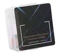 Sorandy Ruedas de Entrenamiento para Bigote, Herramienta de Peinado Portátil para Dar Forma Perfecta Al Bigote en el Manillar, para Uso Doméstico, Pino de Alta Calidad + Material Plástico