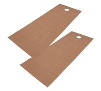 Sorandy Sábanas de Salón de Belleza SPA, Suaves, Transpirables, Resistentes Al Aceite, 2 Piezas, Funda para Mesa de Masaje para Salón de Belleza, Masaje, Centro de SPA 78,7 X 29,5 Pulgadas (Café